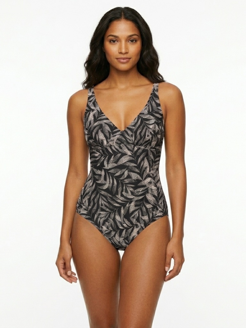 prAna Women’s Atalia One Piece Athletic Swimsuit Strappy Back L